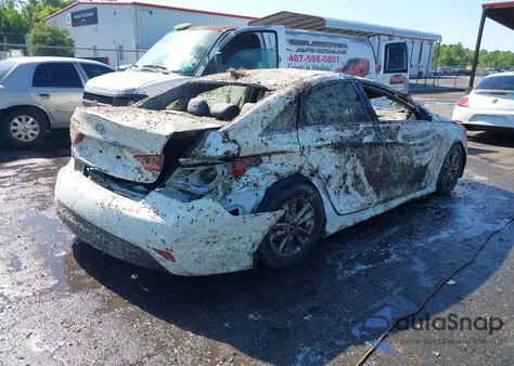 2014 Hyundai Sonata Gls из США, поврежденный, VIN 5NPEB4AC7EH838892